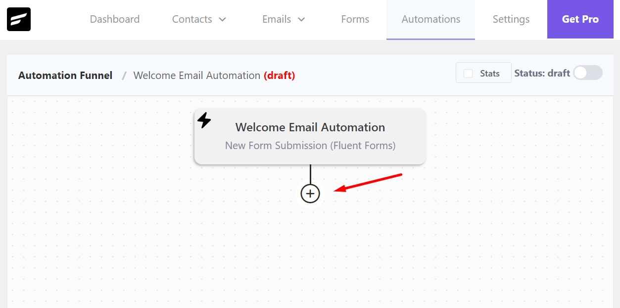 creating a welcome email automation for email subscribers in wordpress using fluentcrm