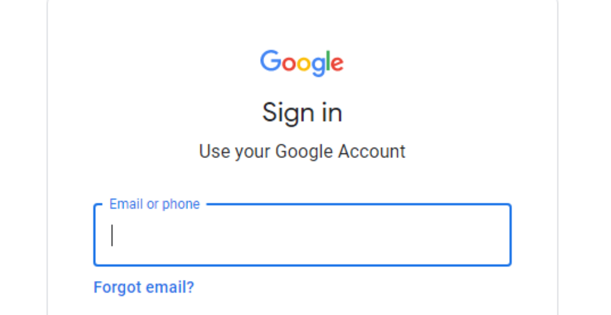 log in to your Gmail account
