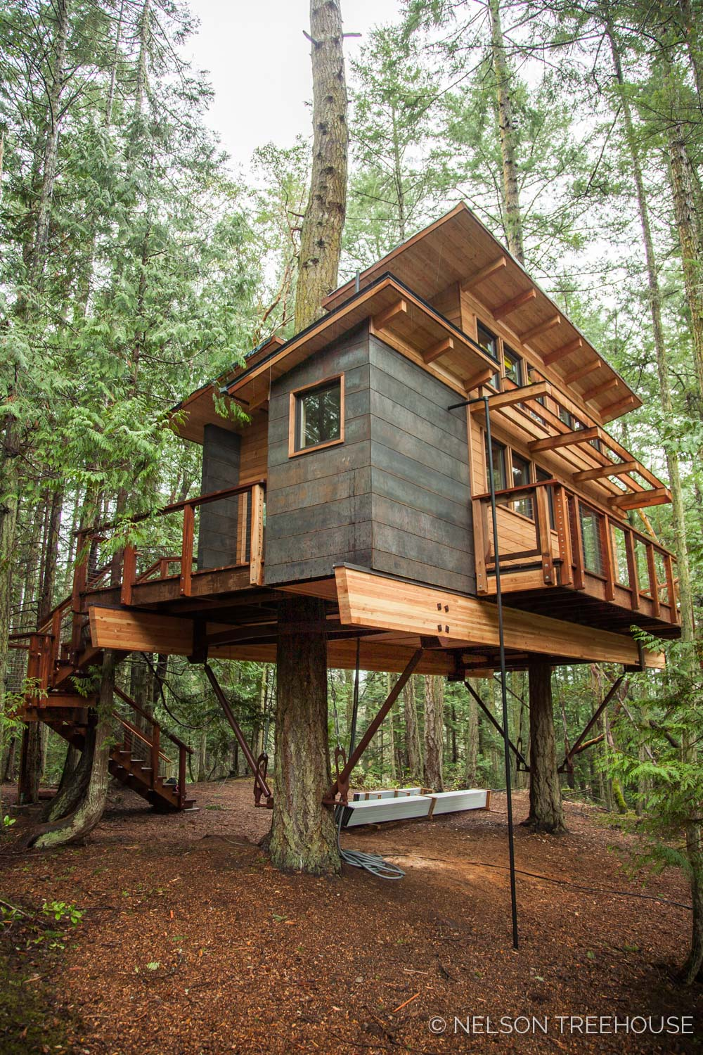 50 Inspiring Treehouse Plans And Design, Tree House Building Plans