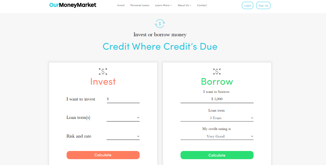 our money market loans