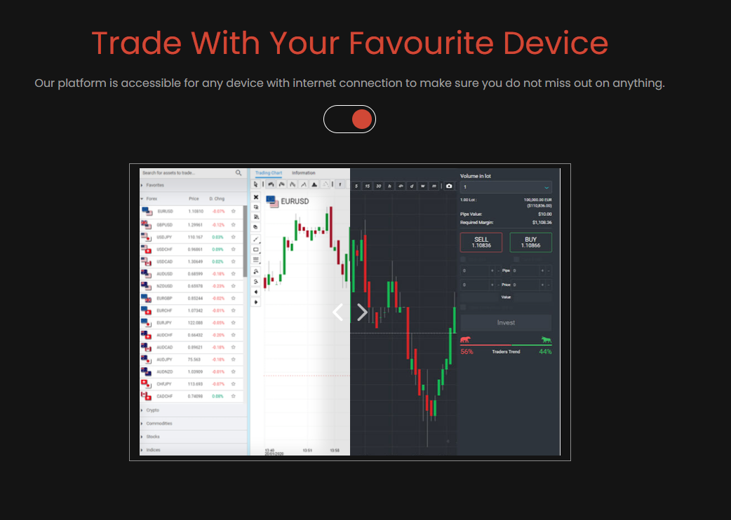 ISA Investment trading platform