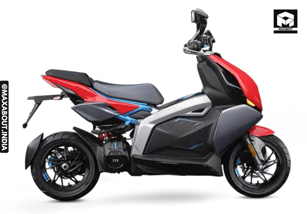 TVS X Launched - The Sporty Electric Scooter - right