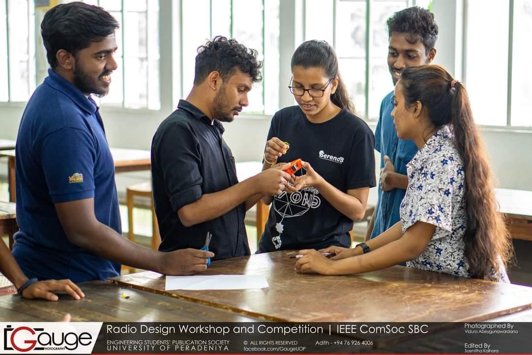 IEEE ComSoc SBC UoP collaborated with the Radio Society of Sri Lanka for the event “TuneIT” - a Radio Design Workshop & Competition