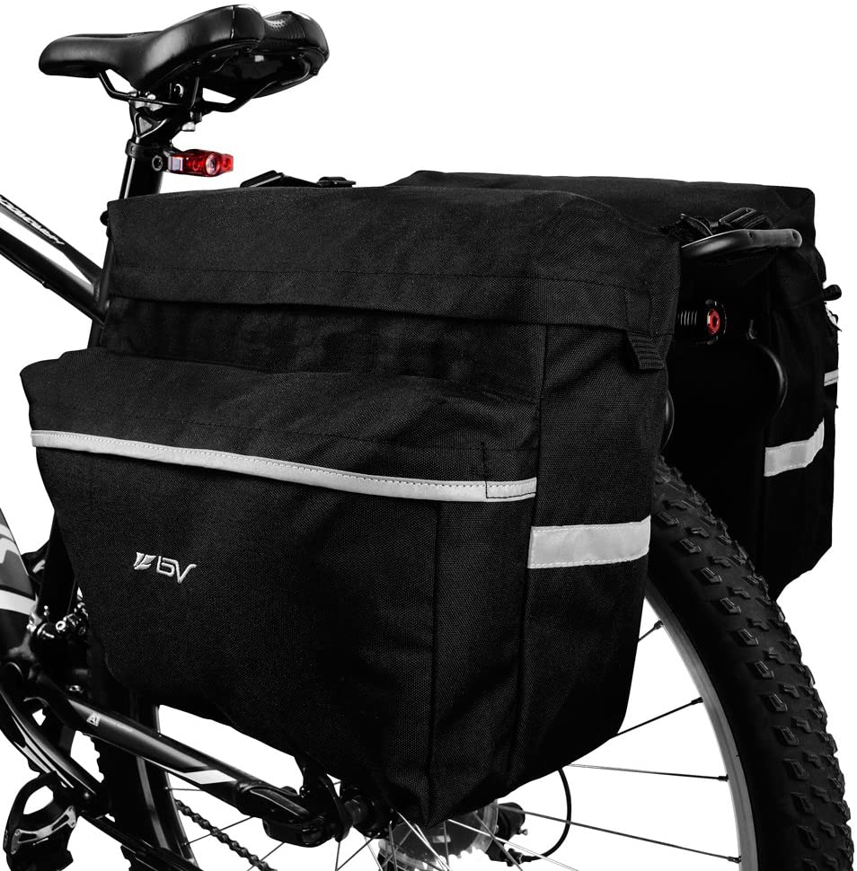 A pannier bag like this will be big enough to fit all your mountain bike tools.