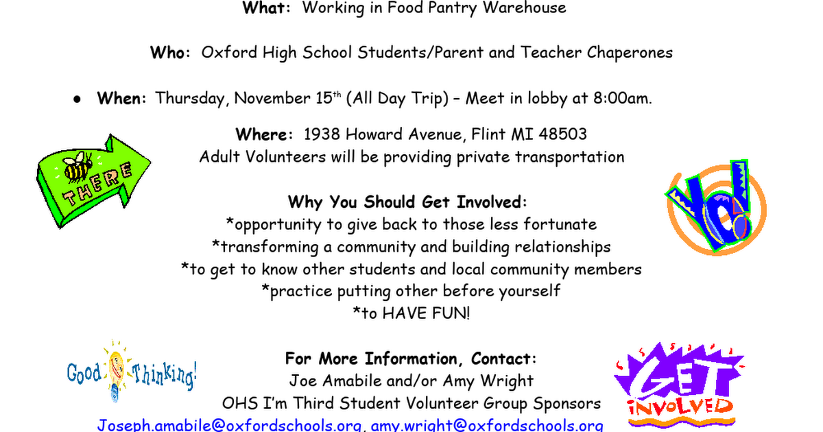 November 18 Flint Food Bank form.doc