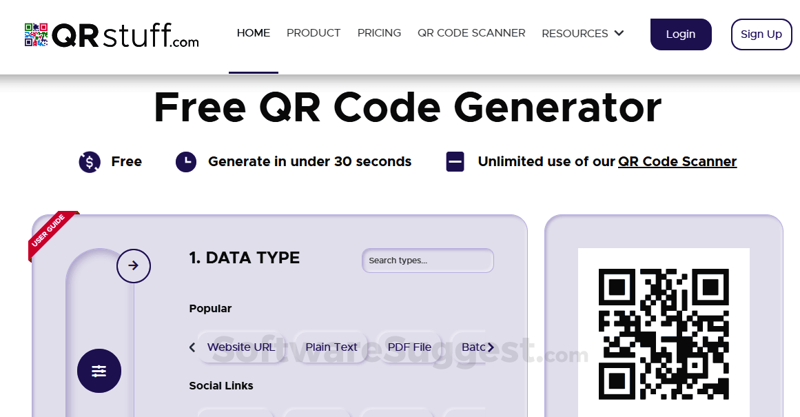 QR stuff- QR code generator 