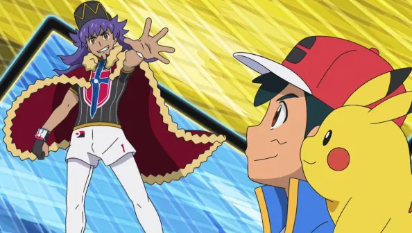 Ash e Leon Jornadas Pokémon