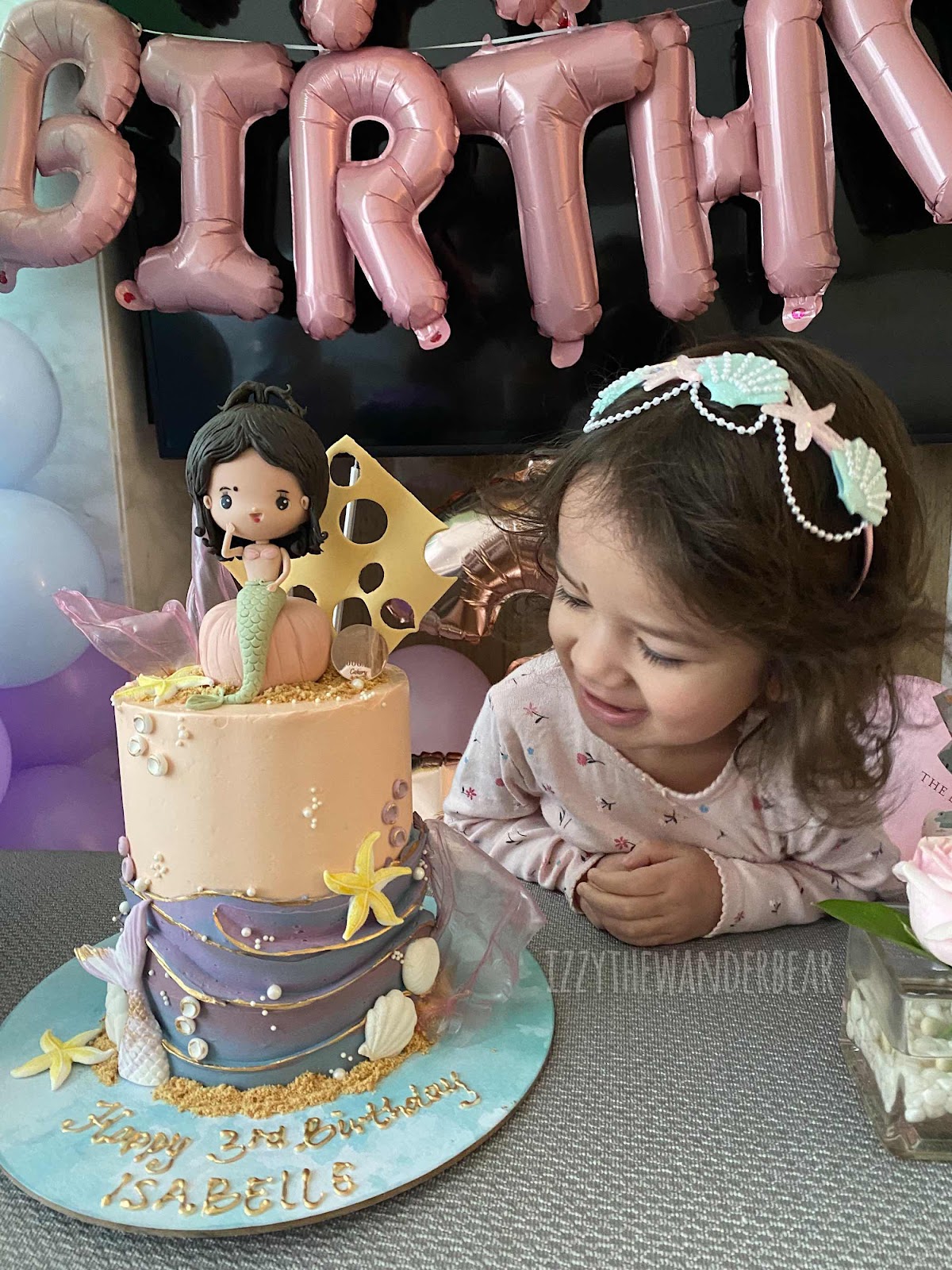 Izzy’s 3rd Birthday - Mermaid Theme