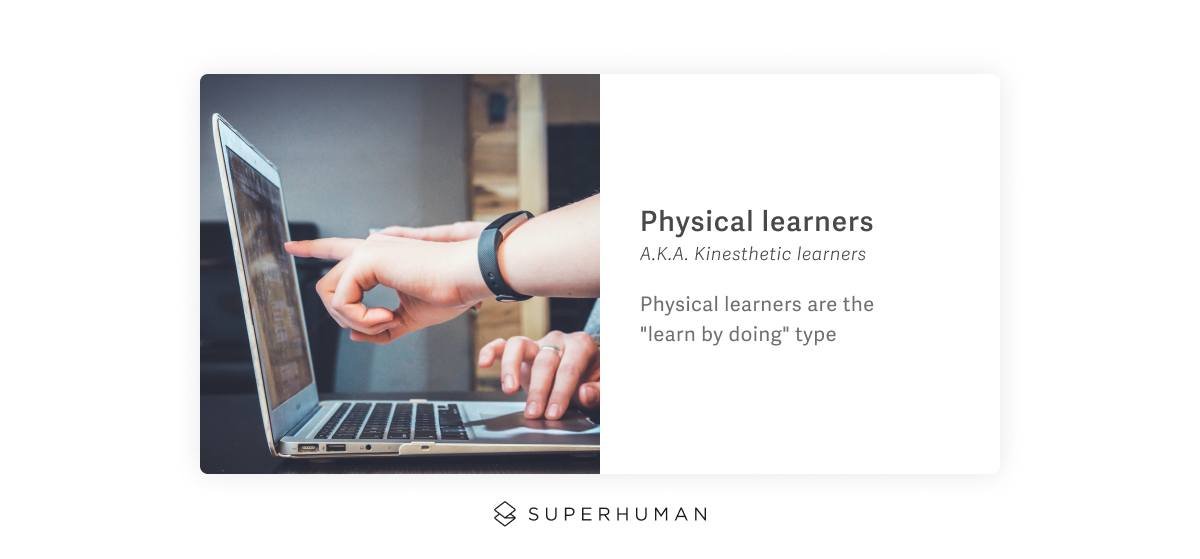 physical learners