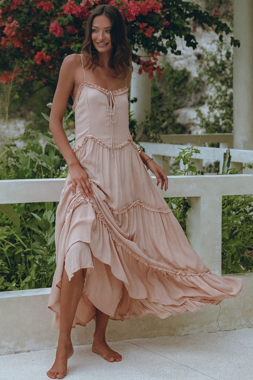 Amour Dress in Rose