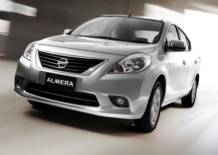 Nissan Almera สภาพเดิม โฉมแรกเริ่มเปิดตัวในปี 2012