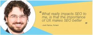 L UX est tres important pour le SEO selon Josh Patrice