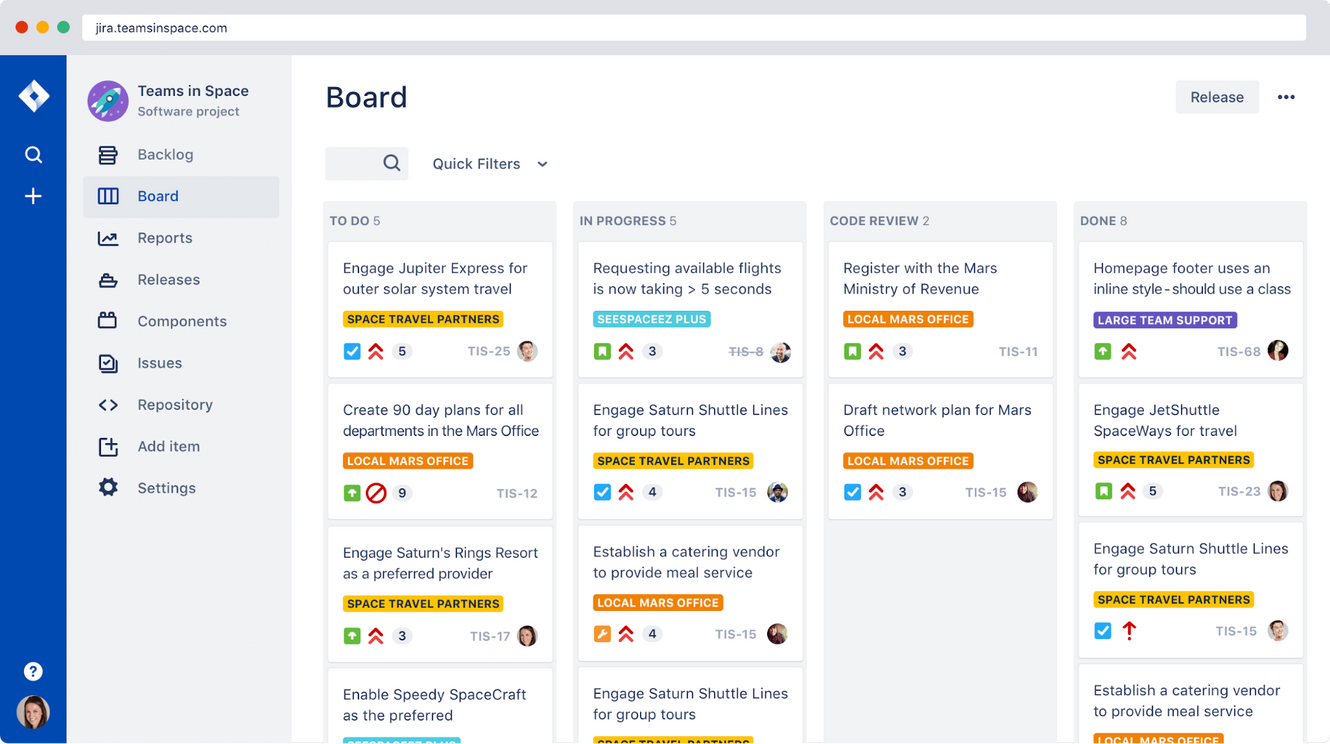 Teamwork dashboard
