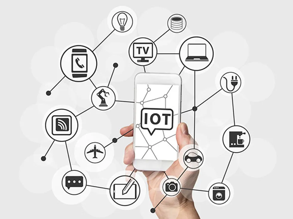 IoT-network software illustration