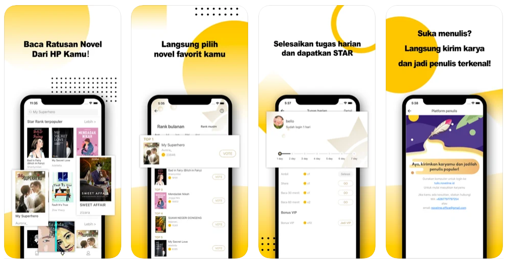 Aplikasi Menulis Cerita Yang Menghasilkan Uang