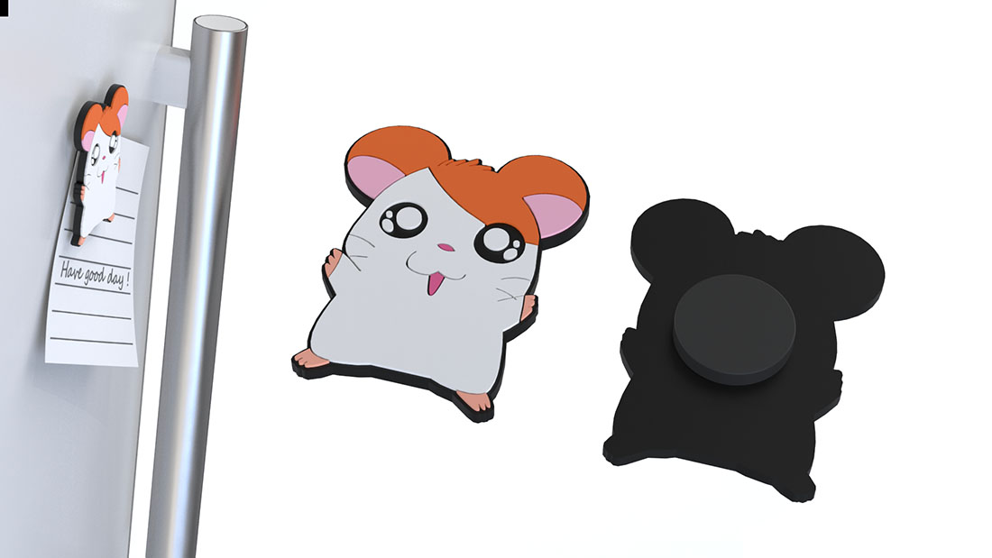 Oruchuban Ebichu custom fridge magnet promo pvc products under $5