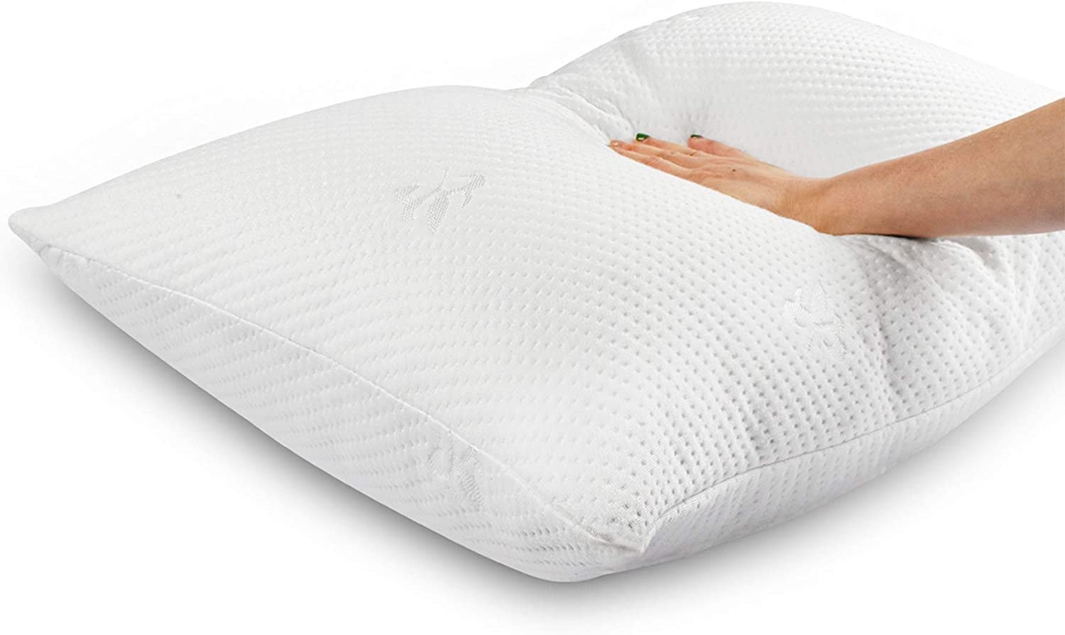 Memory foam pillows can retain their shape for a long time.