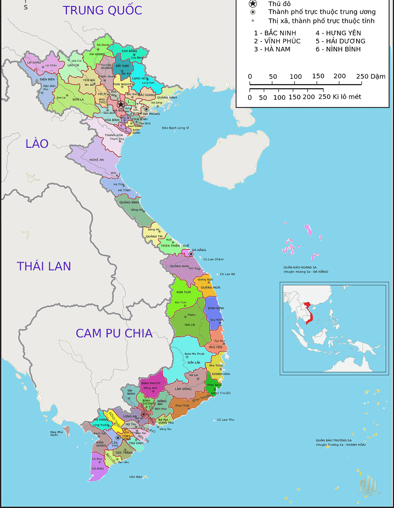 Bản đồ Việt Nam