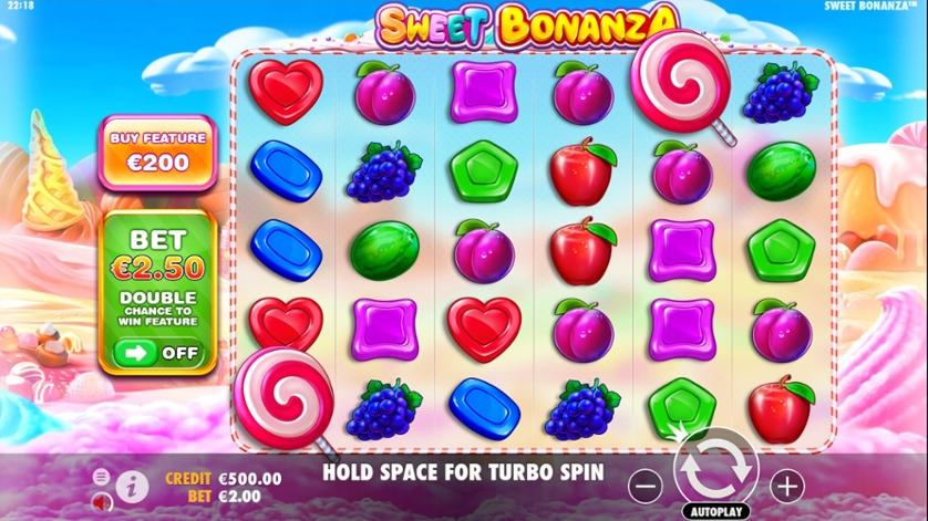 Mesin slot Sweet Bonanza - mainkan gratis