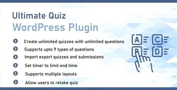 Plugin de questionário final para WordPress