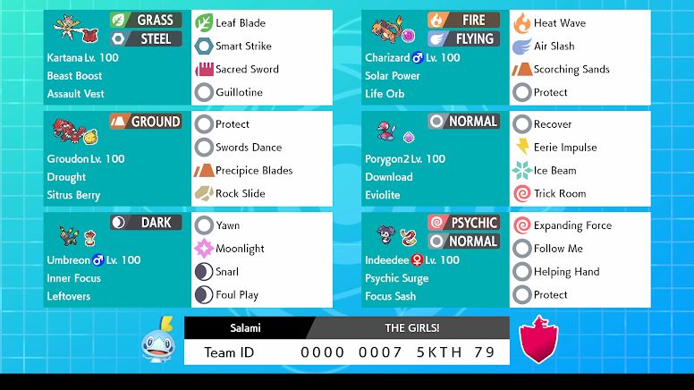 Rental Teams Pokémon Sword e Shield