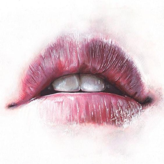 realistic lip sketching