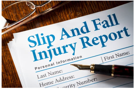 Slip and Fall Lawyers in Washington DC, slip and fall, injury, report, form