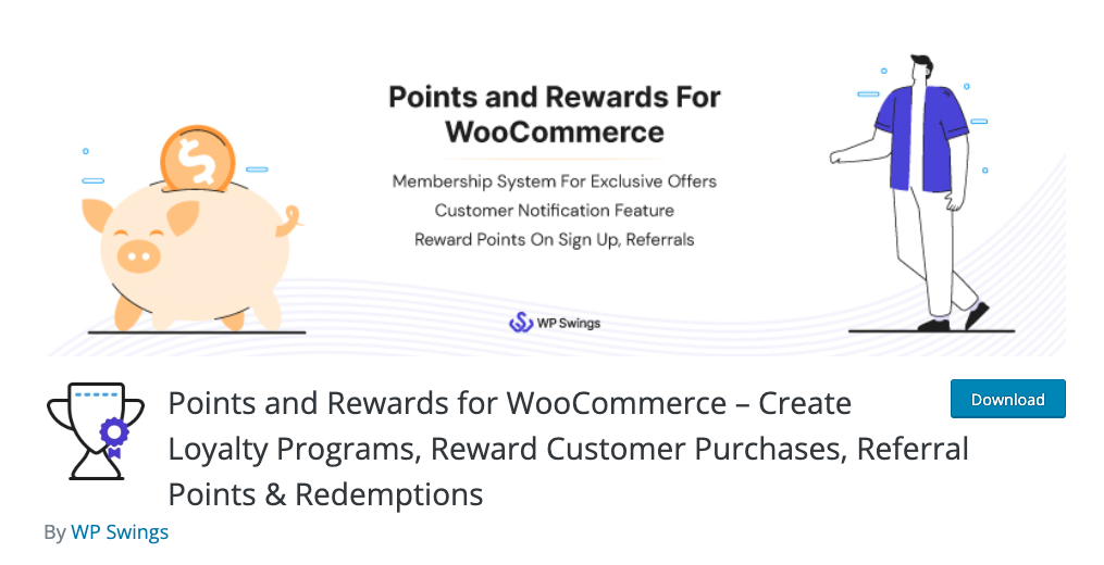 Points and Rewards for WooCommerce plugin to create a referral system