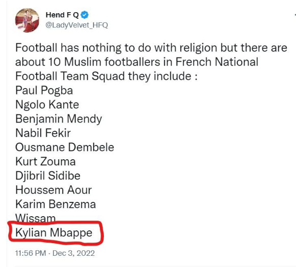 Is French football player kylian Mbappe a Muslim? Read- Fact Check