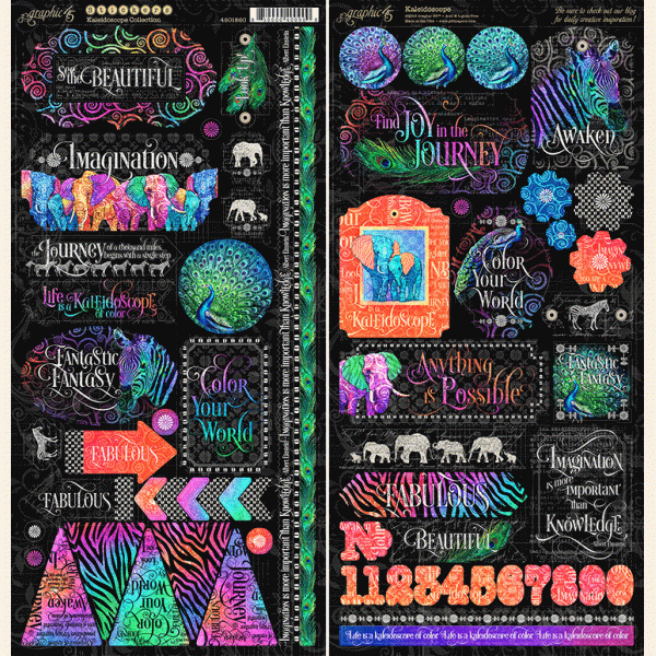 Kaleidoscope Stickers