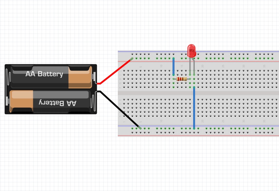 Breadboard assembly manual. How to use a breadboard.