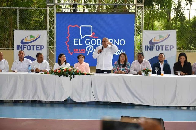 En el Gobierno en Las Provincias: Santos Badía anuncia apertura de la Zona Franca de provincia Hermanas Mirabal y Centro Tecnológico del INFOTEP
