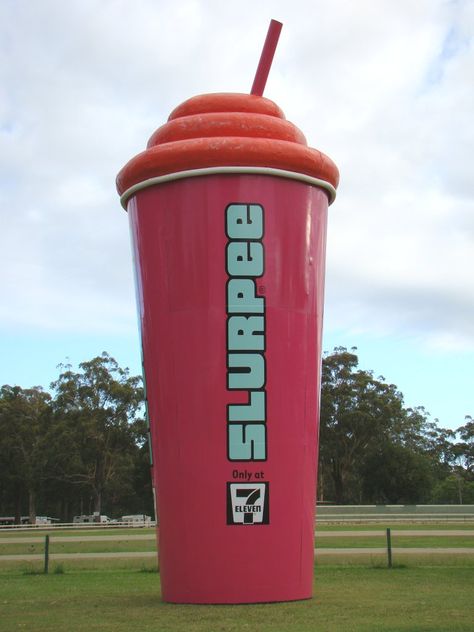 the big slurpee is a massive version of a normal slurpee 