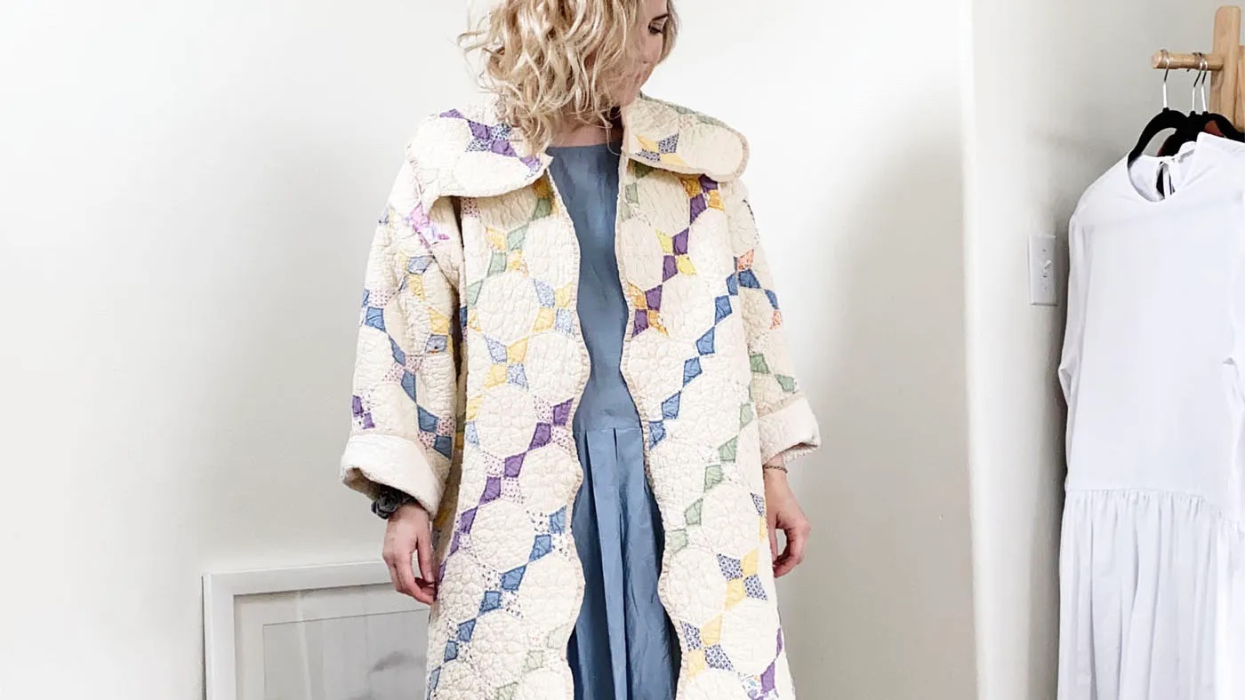 Uncomplicated Spaces’ Quilted Coat Tutorial