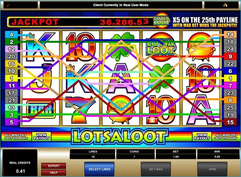 Free multi payline slot machines