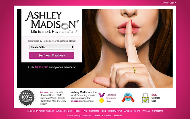 Chrome Web Store - Ashley Madison
