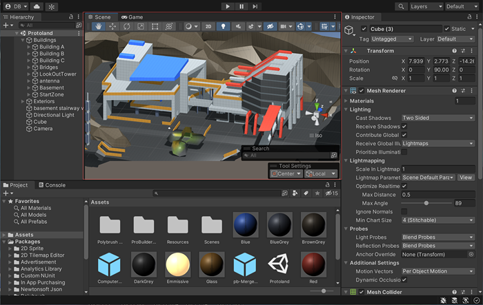 the unity animator scene view allows animators to see their work