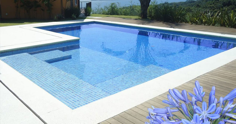piscina de concreto