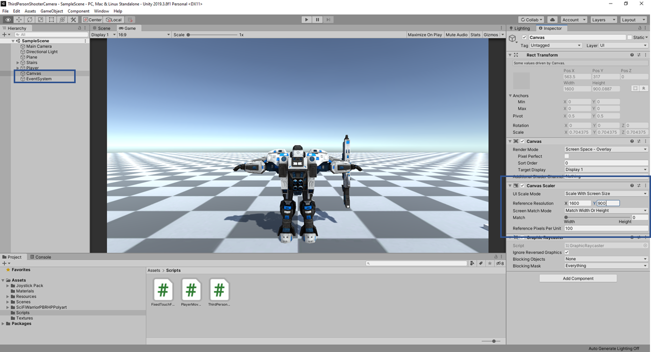 Third Person Camera Control In Unity For Android Faramira