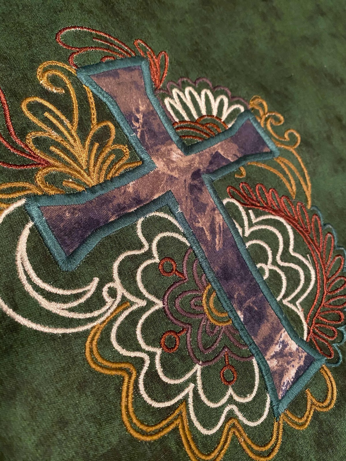 Embroidery Cross
