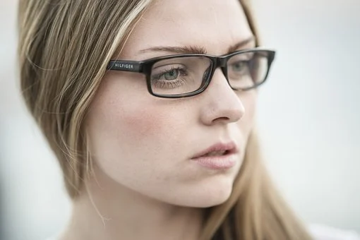 woman eyewear