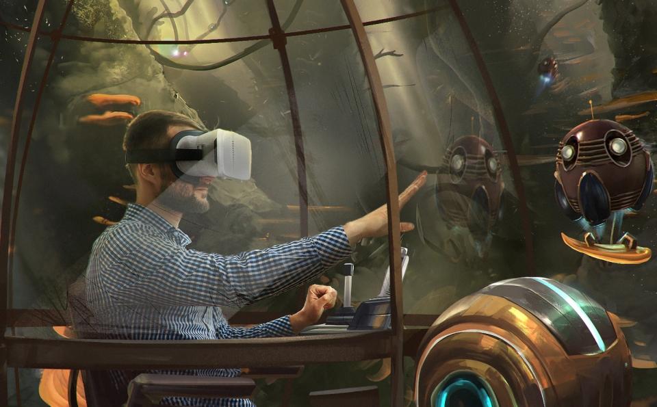 Dreamscape Learn virtual reality world