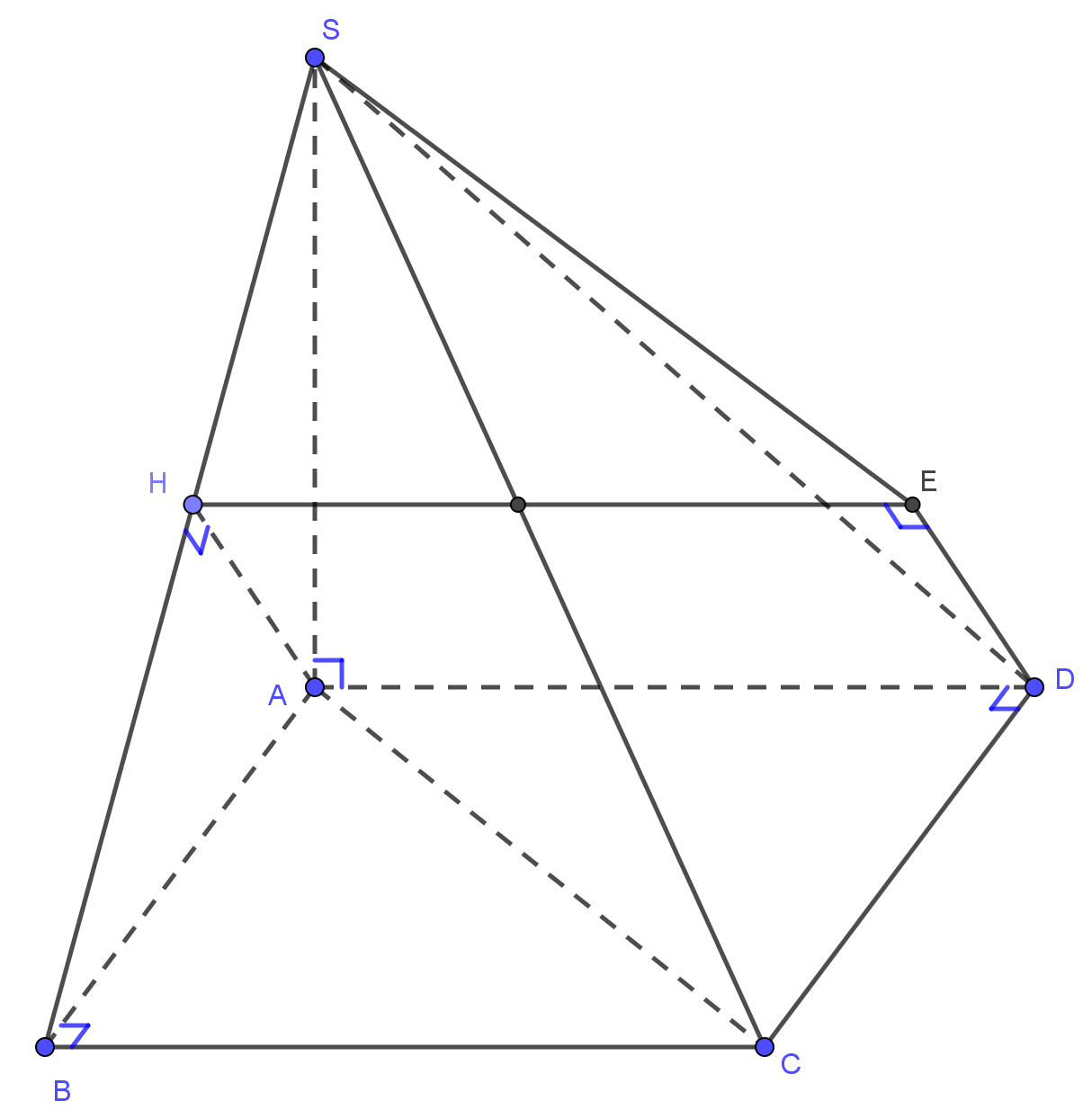 9. Cho hình chóp (S.ABCD) có (SA) vuông góc với mặt phẳng đáy, (ABCD) là hình chữ nhật có (AD = 3a,,AC = 5a), góc giữa hai mặt phẳng (left( {SCD} right)) và (left( {ABCD} right)) bằng (45^circ ). Khi đó (cos ) của góc giữa đường thẳng (SD) và mặt phẳng (left( {SBC} right)) bằng</p> 1