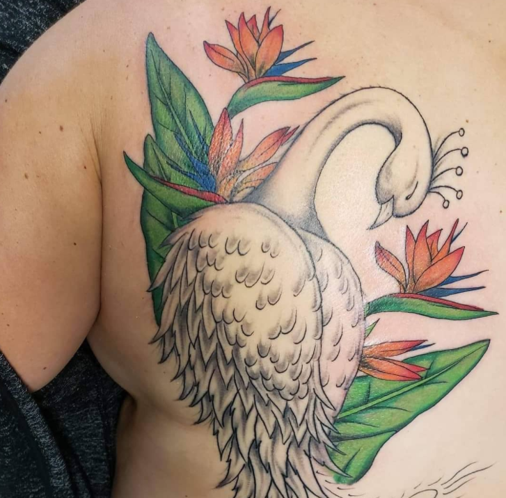 Enticing Traditional Peacock Tattoo