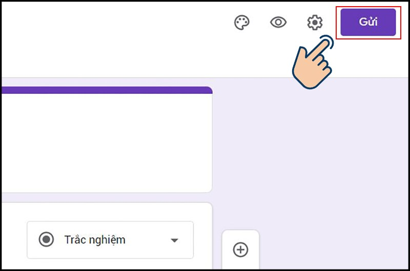 Chia sẻ biểu mẫu google