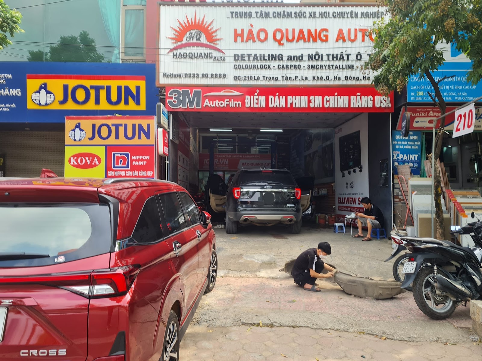 Hào Quang Auto - địa chỉ cách âm chống ồn cho xe Mazda 3 tại Hà Nội