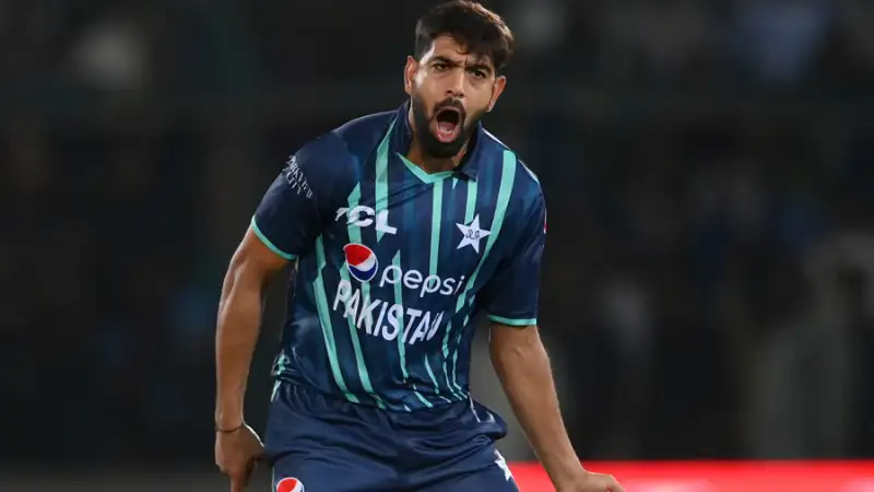 Haris Rauf was the pick of the bowler for Pakistan in the series