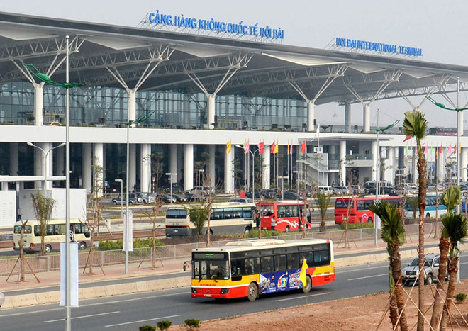 Tuyến xe buýt di chuyển qua sân bay Nội Bài, Hà Nội