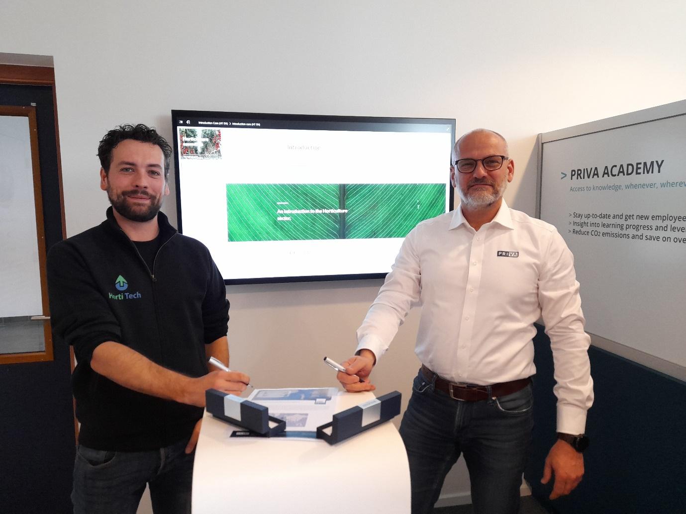 Priva Academy and Hortitech join forces