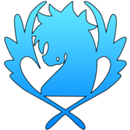 Blue pegasus symbol.png